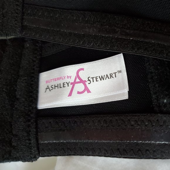 Ashley Stewart Black Butterfly Bra 40DD NWOT - full support! - Picture 5 of 6